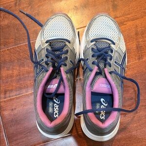 Asics Women's Sneakers - Gray, Blue, Pink